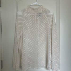 Ivory blouse